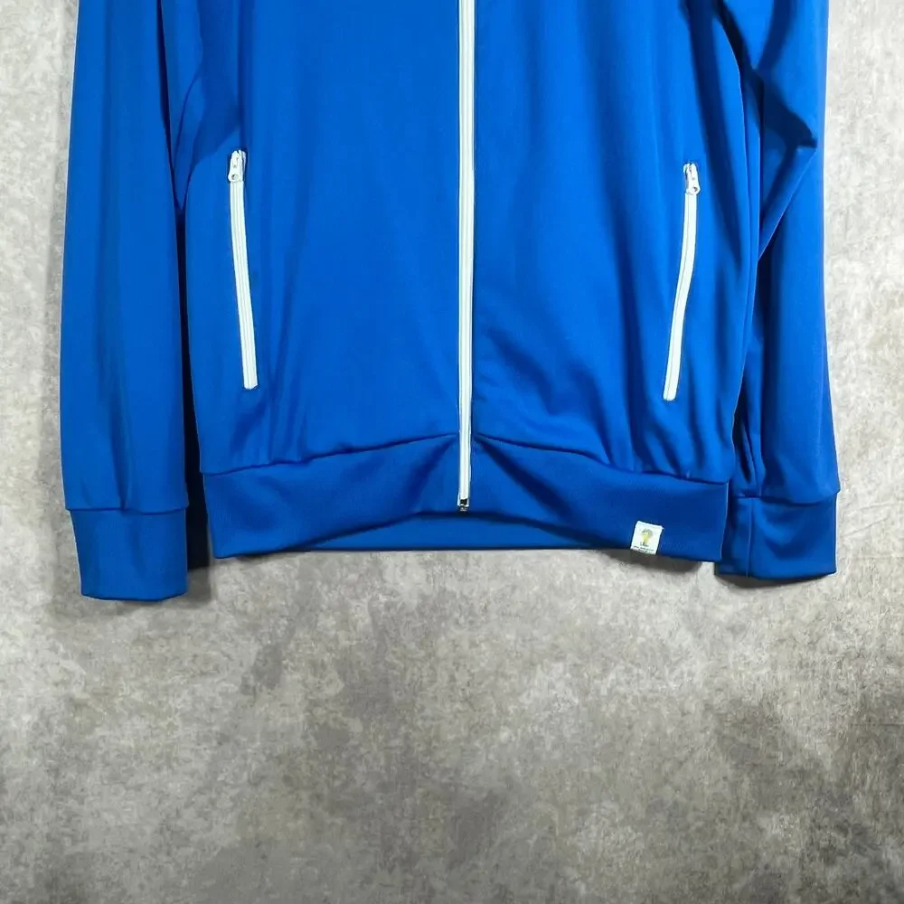 Adidas Fifa World Cup Track Jacket Mens Small Blue‎ 4-Stelle Soccer Football
